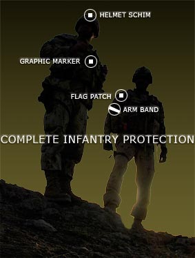 Warrior GloTape infantry markers